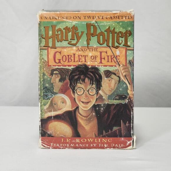 Harry Potter and the Goblet of Fire Audio Book Unabridged Audio Cassette Tapes - Picture 2 of 5
